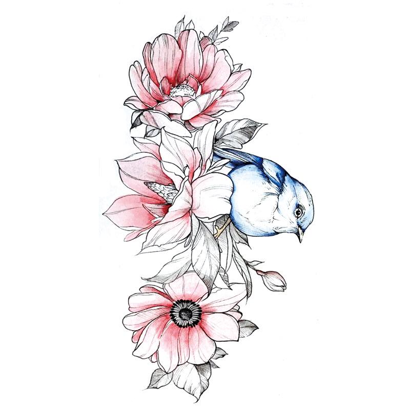 Tatuaggi Temporanei Impermeabili Stile Coreano Harajuku