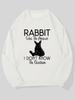 Men's Letter Pattern Casual Round Neck Sweatshirt, Round Neck Pullover, Smooth, Soft, Sweat-Absorbent, Comfortable, for Autumn Winter