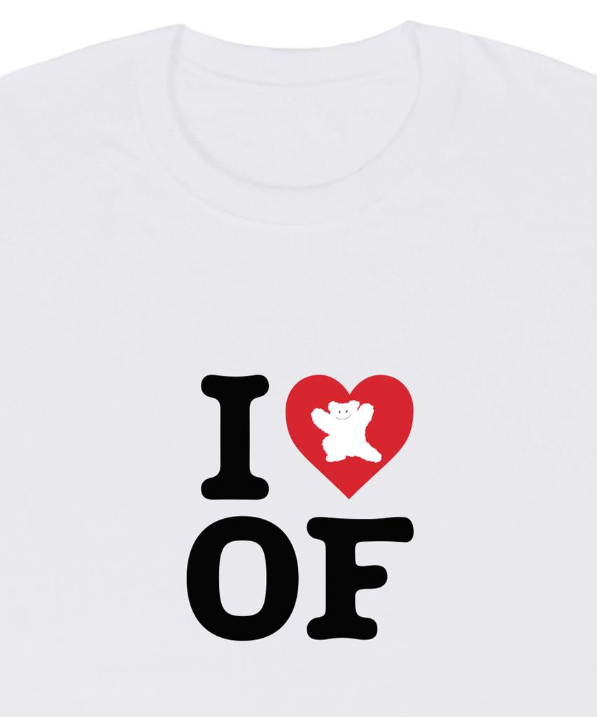 GRAVER [Unisex] I Love Bare Long Sleeve T-Shirt_White