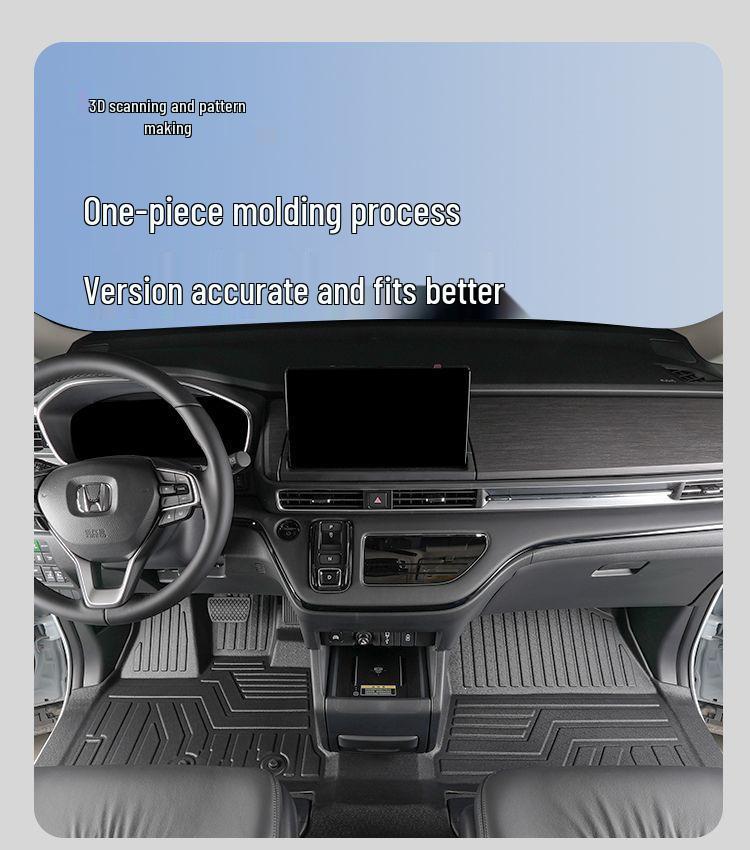 Honda Odyssey Floor Mats, Full Coverage, Models 15-26, Front Row TPE, EHEV Seven-Seater Special GAC