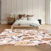 Cartoon Guinea Pig Door Mat Rug Non-Slip Washable Carpet for Entryway Kitchen Laundry Room Pet-Friendly Floor Mats Home Rugs