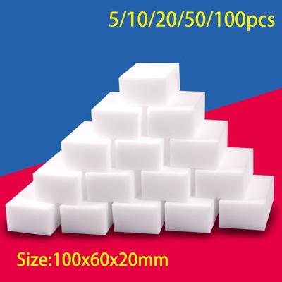 100 * 60 * 20 mm melamino kempinė Magic Sponge Eraser Melamino kempinės valiklis Valymo kempinė virtuvės vonios kambario valymo įrankiams