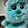 Kawaii Monstro Fúria Azul Brinquedo de Pelúcia Desenho Animado Bonito Boca Torta Fúria Azul Brinquedo de Pelúcia Dando Namorada Presente de Aniversário