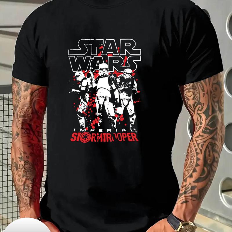 Star Wars T-Shirt,Soft Breathable & Fade Resistant, Classic Fit for Daily Casual Wear