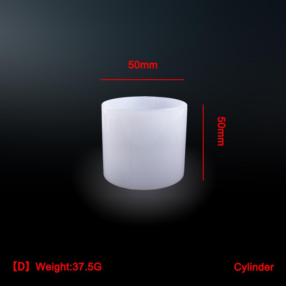 1PC 10 Style Cylindrical Hexagon Silicone Mold DIY Epoxy Resin Casting Mould UV Candle Home Decoration Jewelry Making Tools