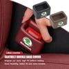 Cqmes7 For Car Seatbelt Base Buckle Anti-scratch Protective Cover Fixed Clip S Kodiaq Octavia 2 3 Yeti Karoq Rapid Fabia VII VRS