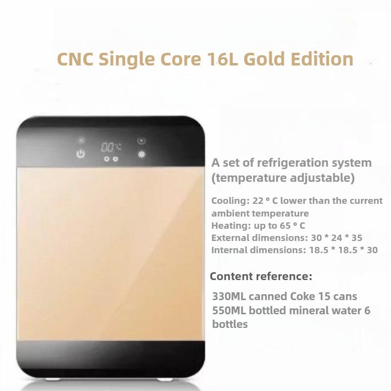 Car Mini Refrigerator Large Capacity Car Home Dual Use Portable Freezer Dormitory Single Person Refrigeration Fridge