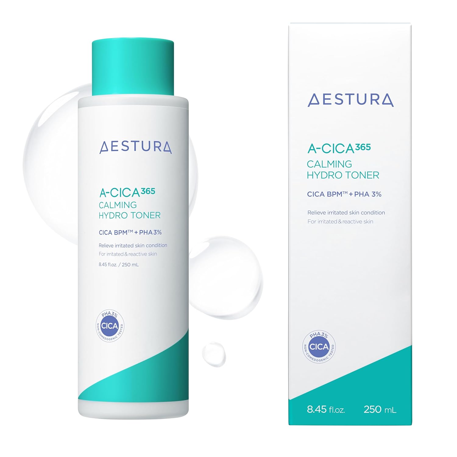 

Aestura Aishika 365 Softening Toner 250mL Lotion Korean Cosmetics Moisturizing CICA Dry Skin Sensitive Combination Pore Care Roughness Exfoliation Low