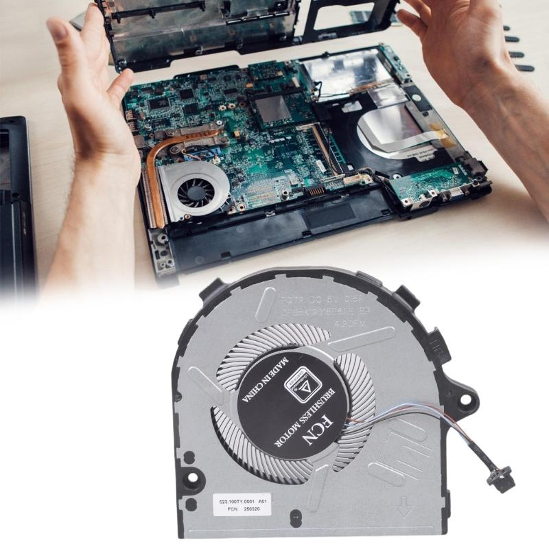 CPU Fan Laptop Cooling Fan DC5V 0.5A 4Pin CPU Coolers for 3340 2023 version Heatsink Part