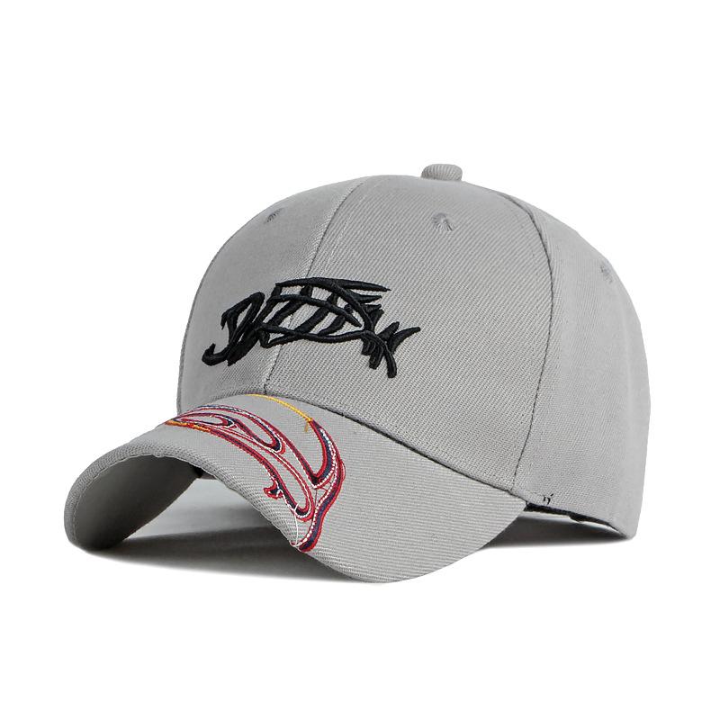 Baseballkappe mit dreidimensionaler Stickerei für Männer und Frauen, Outdoor-Sportkappe, Snapback-Mütze, Sonnenblende, Angelmütze, Schirmmütze