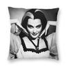 Lily Munster Frankenstein Pillowcase Printing Polyester Cushion Cover Decoration Horror Halloween Throw Pillow Case Cover Home