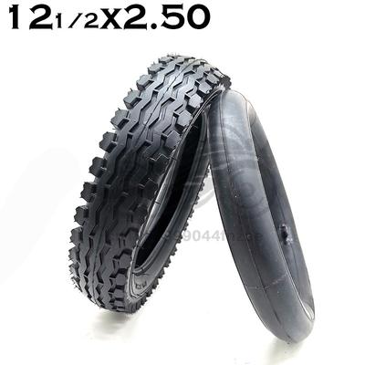3.00-8 Solid Tire Electric Scooter Wheel Tire 12.5X2.50 Electric Tricycle Non-inflatable Solidexplosion-proof Tyre