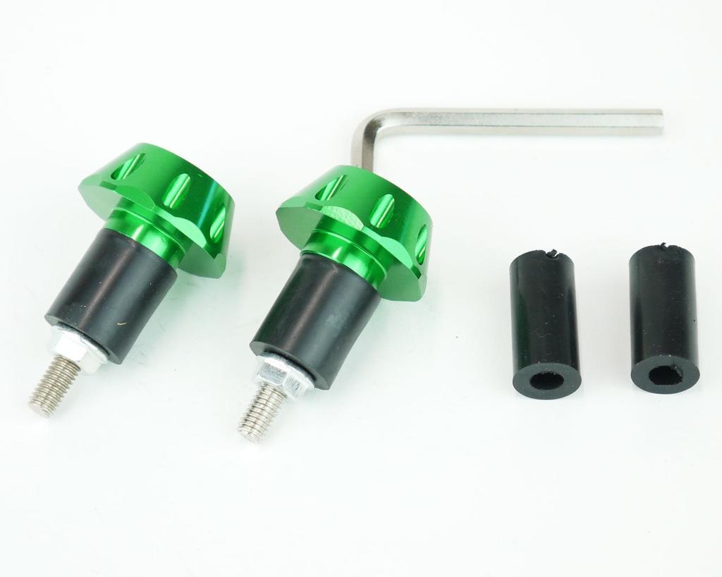 Mini Green Universal Grip End Cap for 7/8" Handle for 22.2mm Handle