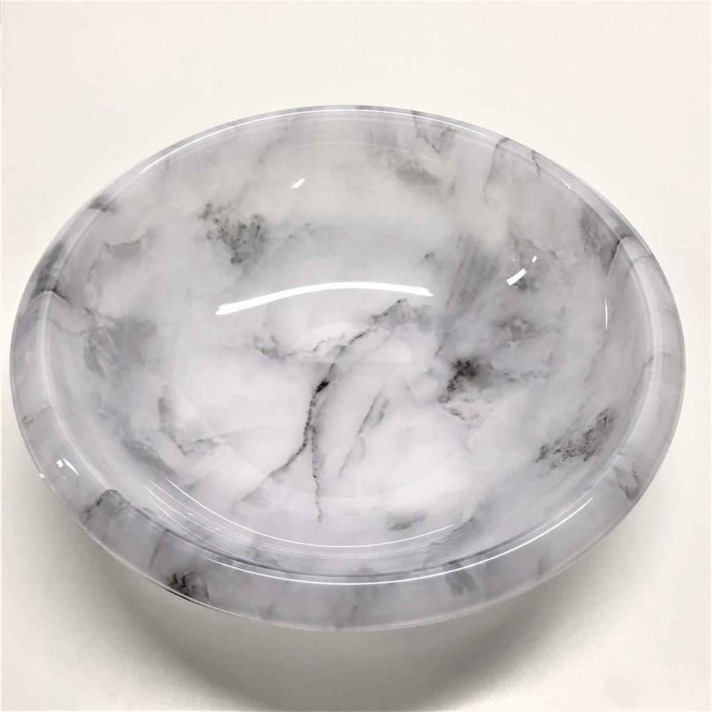 Senko Marble Stone Washbowl, Gray, 63682