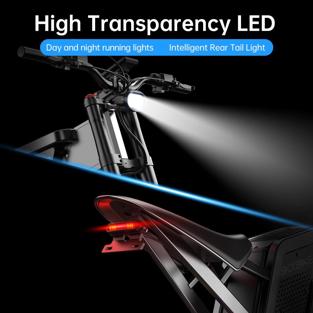 EKXBIKE X21 MAX Off-Road E-Bike with 3000W, Samsung 60V 30Ah, Max Speed To 85km/h, Half-twist Throttle, 70/100-19 Tyre