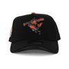 Exclusive New Era 9FORTY Snapback Cap 940 MLB MiLB NFL NBA Hat with Color Brim and Side Patch Orioles Anniversary EU/AU (Baltimore (30th Black))