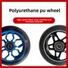 100mm Scooter Wheels Replacement with Bearings Aluminum Wear-Resistant PU Stunt Scooter Parts Kick Scooter Accessories 2pcs/set
