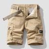 Men's Cargo Shorts, Outdoor Casual Work Shorts, Retro Loose  Cargo Shorts With Multi-pocket And Zipper