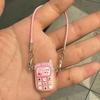 Doll Mini Pendant Model Cartoon Cute Little Mini Mobile Phone Ornament for 15-17cm Labubu Cartoon Pendant Sweet Couple Gift