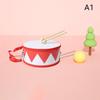 Children'S Wood Drum Early Educational Percussion Musical Instrument For Children Beat Instrument Hand Drum Toys
