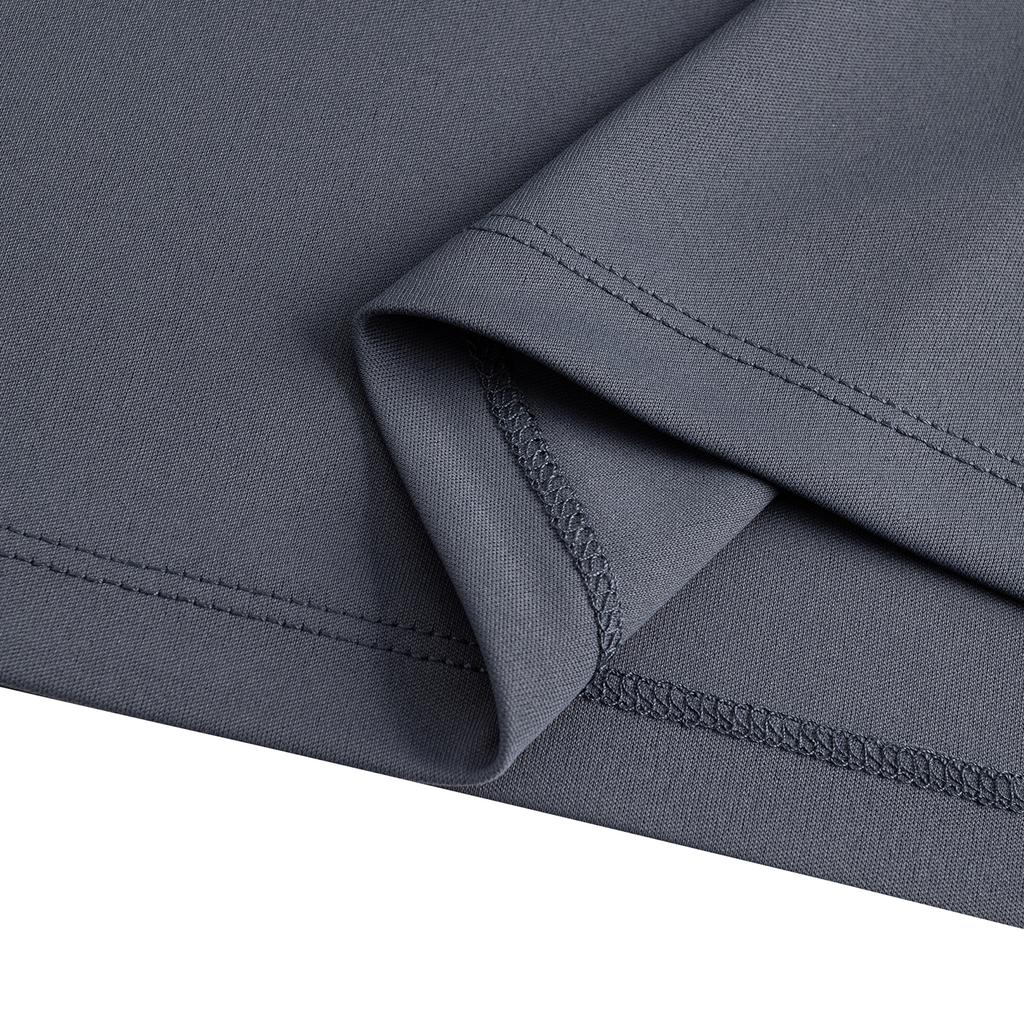 Anta Training Short Sleeve Knit Shirt Summer T-Shirt Men Tops Gray 952627101-6