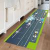 Runway Rug Runner Airport for Airlines Track Aircraft Plane Lover Ground Game Carpets for Living Room Bedroom Decor Home Mat