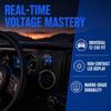 Waterproof Vehicle Voltmeter Tester DC 12V-24V Car Motorcycle Voltmete  Marine Use