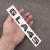 Logo Cromato ABS 3D GLA 45 GLA45 Lettere Emblema Badge Adesivo per Bagagliaio Auto per Mercedes Benz GLA45 AMG W156 X156 H547 Accessori PQ7