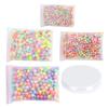 Round Beads Colorful FivePointed Star Handmade Bit DIY Crafts Supplies 6mm 8mm 10mm