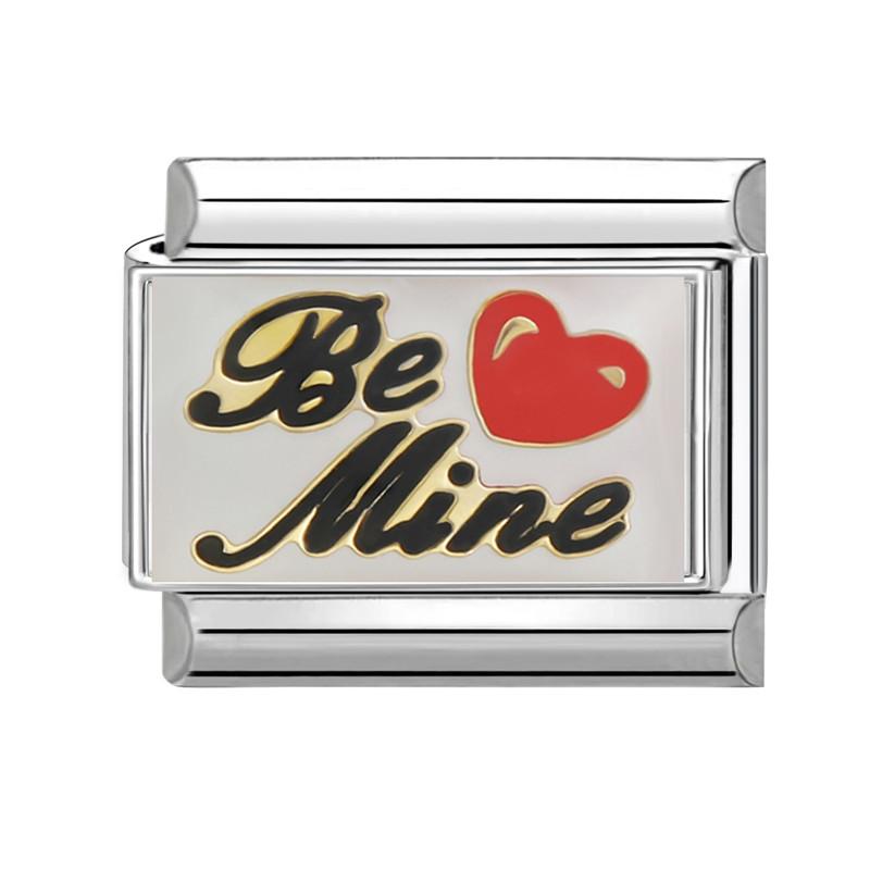 

1 Piece 304 Stainless Steel Italian Charm Links Pink Heart Cherry For DIY Bracelet Jewelry Making Fit 9mm Rectangle 10mm x 9mm 10x9mm