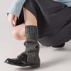 Sweet Harajuku Y2K Leg Warmers Balletcore Style Pile Socks Knitted Leg Cover Leggings Sleeve Lolita JK Long Tube Stockings Lady