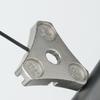 Bike Wheel Rim Truing Repair Tool Carbon Steel Robust Structure Tool Spoke Wrench 3 Size In One Bike Spoke Nipple Wrench