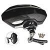 Motorcycle Adjustable Imitation Carbon Fiber Aluminium Alloy Rear Wheel Fender Mudguard Universal Extend Extender Accessories
