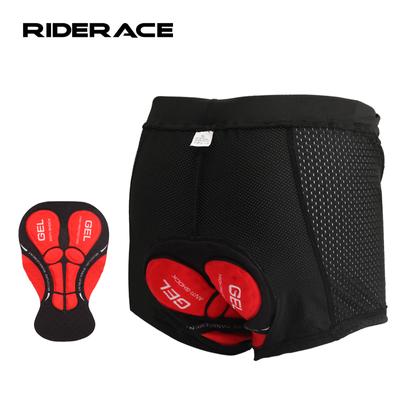 Pantaloncini da Ciclismo Traspiranti in Rete Intimo Imbottitura in Gel 5D Antiurto Pantaloncino Intimo per Bici da Strada MTB Estivo da Uomo Pantaloncini