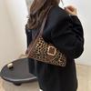 Summer New Shoulder Bags for Women High Quality Leopard Pattern Underarm Handbags PU Leather Leopard Armpit Purse Bag CLE