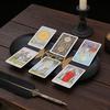 Tarots Candle Holder Board Astrology Candlestick Altars Plate Witchcraft Wiccan Divinations Decors Candle Holder Tray