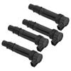 4Pcs Motorcycle Ignition Coil Stick F6T570 Fit for KAWASAKI ZX636 ZX6R ZXR9F ZX R9F 636 NINJA 05‑16