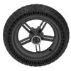 Electric Scooter Rear Wheel 9 Inches Scooter Solid Tire Wheel Hub Set for Xiaomi M365 1s Lite