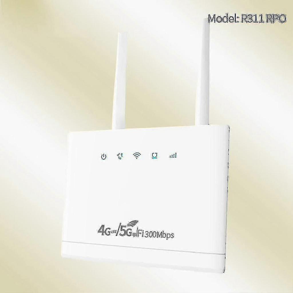 R311pro Wireless Router - 4g/5g Wifi, 300mbps, Sim Card, Eu Plug