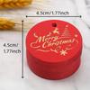 100pcs Christmas Gift Tags,Round Golden Foil Holiday Present Labels, DIY Xmas Wrapping,Festive Decoration,Suitable for Christmas