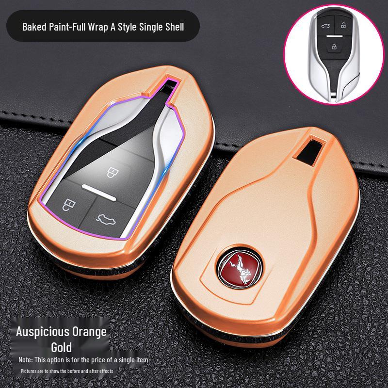 Hanteng X-Series Car Key Case: Fits X7, X7s, X5 & V7 Models - Protective Key Shell with Buckle