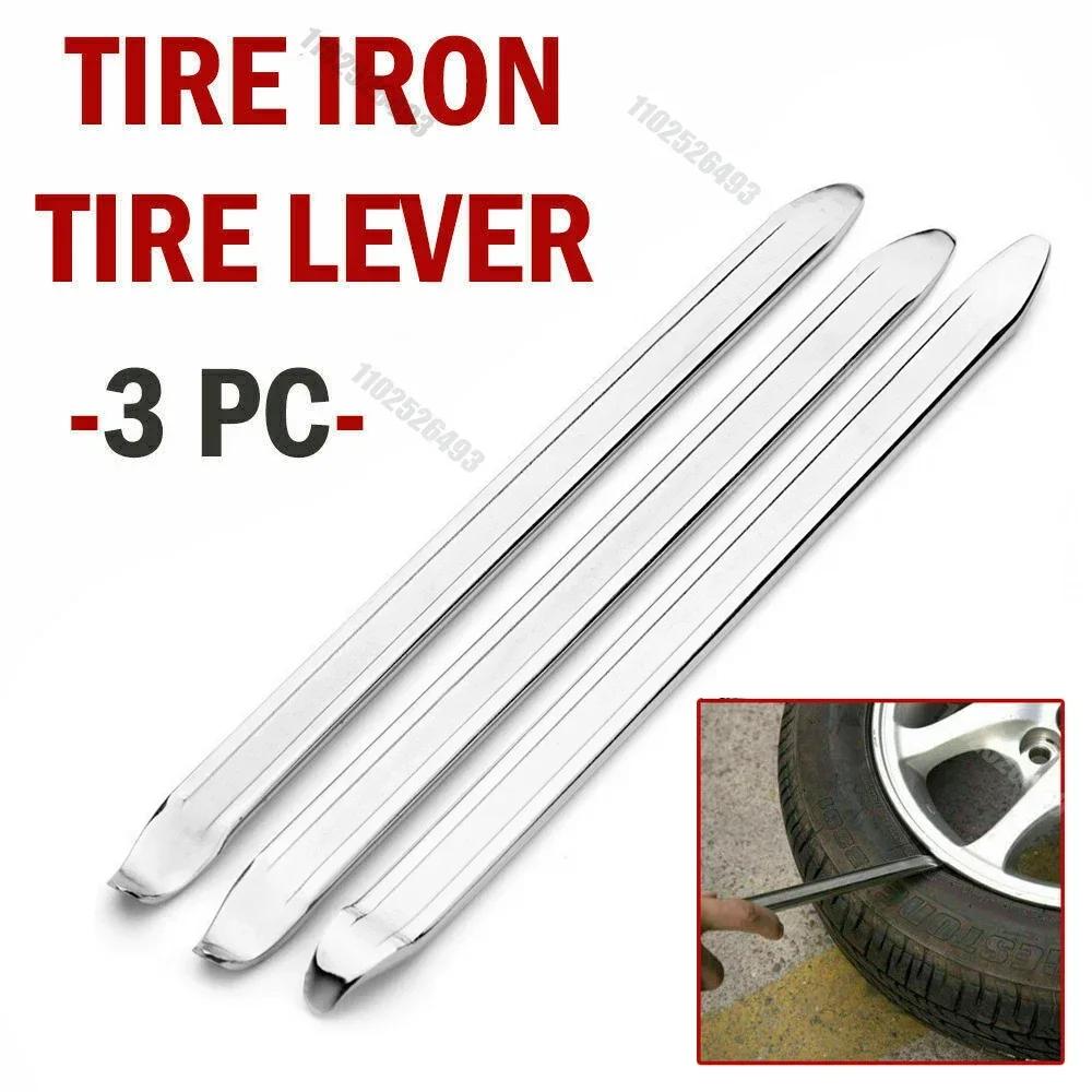 1/3PC Car Tire Wrench Removal Tool Steel Spoon Tire Iron Rim Opener Lever Changer Repair Tools Motorcycle Bicycle Accessories