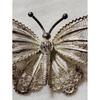 Used Silver Filigree Butterfly Vintage Brooch Butterfly Filigree