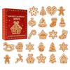 2D Plane+airplane Box +24PC+ Fitness Decoration Advent Christmas Countdown Box Calendar