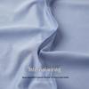 Hengyuanxiang Men's Ice-Feel Mulberry Silk Blend Round Neck T-Shirt