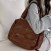 Large Capaci Motorcycle Bag 2025 New Sle Underarm Commuter Tote Bag Single Oulder Crossbody Bag for Men and Women