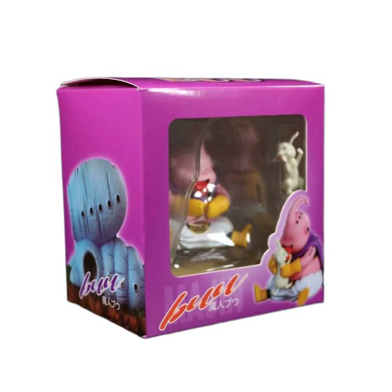 Super Saiyan, Magic Man Buo Figure Fat Buo Simp Scene Doll Sitting Model Anime Dragon Ball