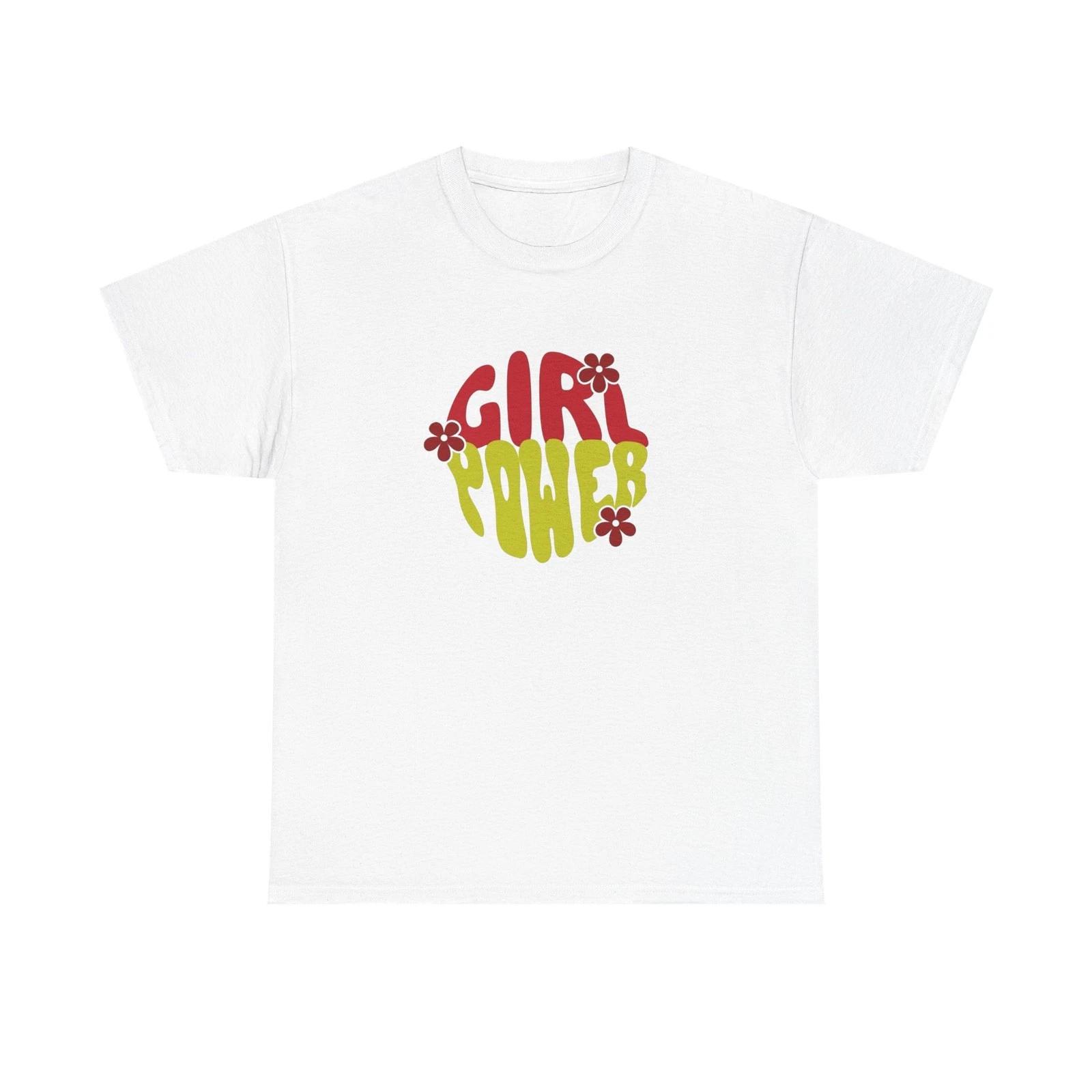 Girl Power Graphic T-Shirt Comfy Cotton Tee Brand NEW 3XL