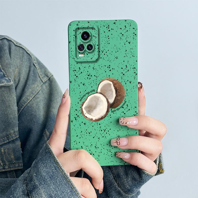 For Vivo V20 Phone Case Cute Astronaut Soft Silicone Lens Protective Back Cover for VivoV20 V2024 V2025 Coque Vivo v 20 Shells