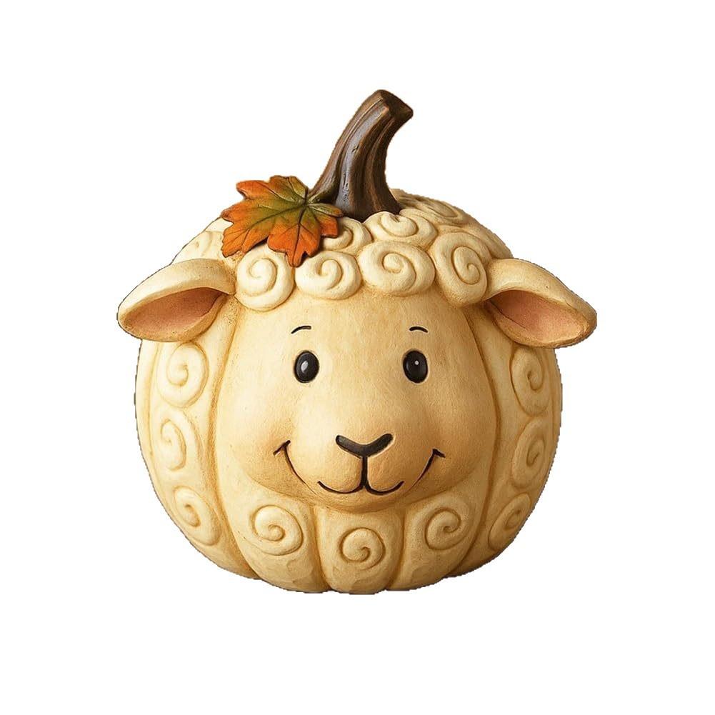 Farm Animal Pumpkin Sculpture Ornaments